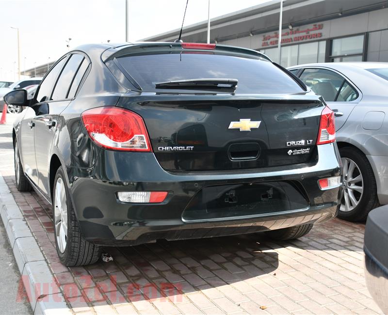 CHEVROLET CRUZE NUM 1 MODEL 2016 - GREEN -  91,000 KM - V4 - GCC 