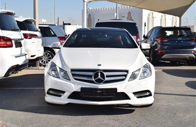 MERCEDES-BENZ E350- 2013- WHITE- 64 000 KM- GCC SPECS