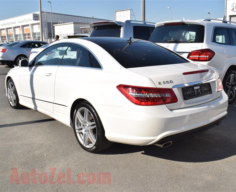 MERCEDES-BENZ E350- 2013- WHITE- 64 000 KM- GCC SPECS