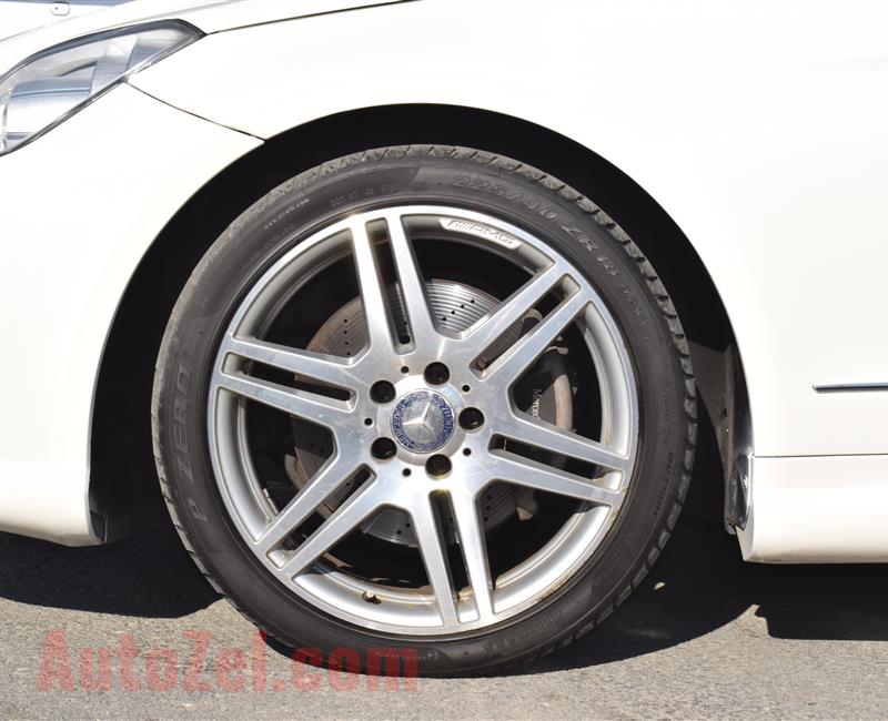 MERCEDES-BENZ E350- 2013- WHITE- 64 000 KM- GCC SPECS