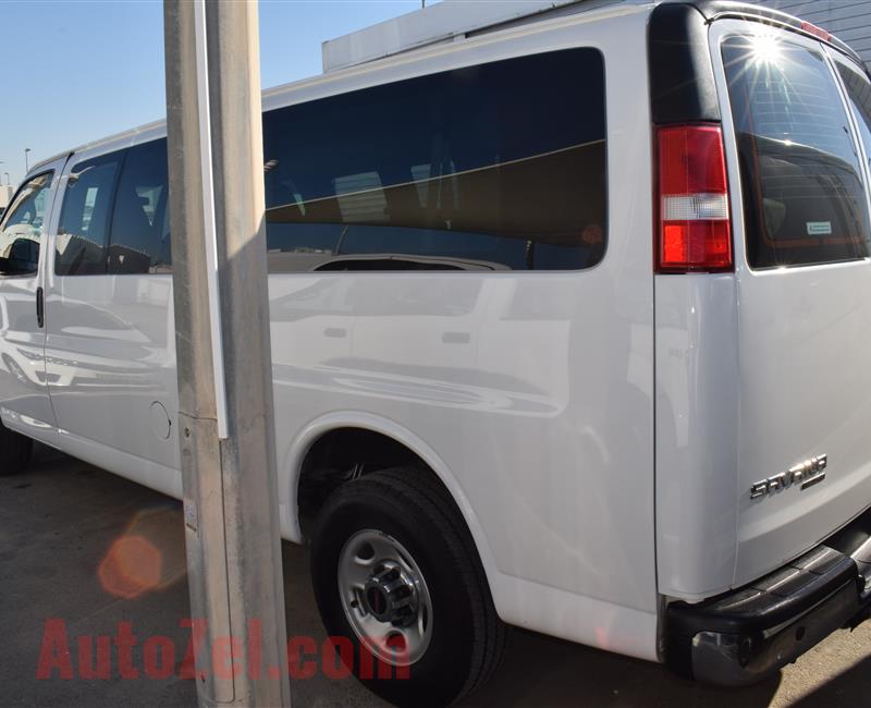 GMC SAVANA- 2016- WHITE- 42 000 KM- GCC SPECS