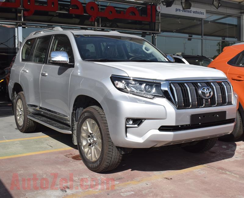 TOYOTA LAND CRUISER PRADO VX- 2020- SILVER- GCC SPECS- DIESEL