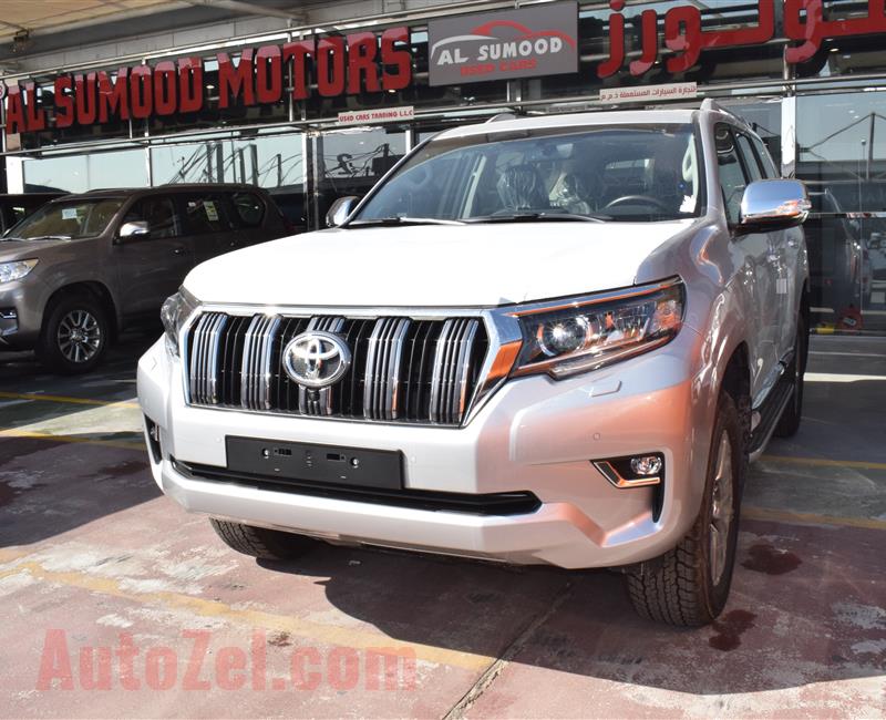 TOYOTA LAND CRUISER PRADO VX- 2020- SILVER- GCC SPECS- DIESEL