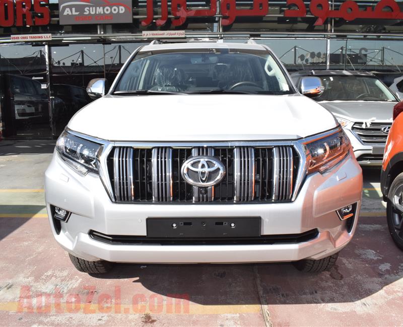 TOYOTA LAND CRUISER PRADO VX- 2020- SILVER- GCC SPECS- DIESEL