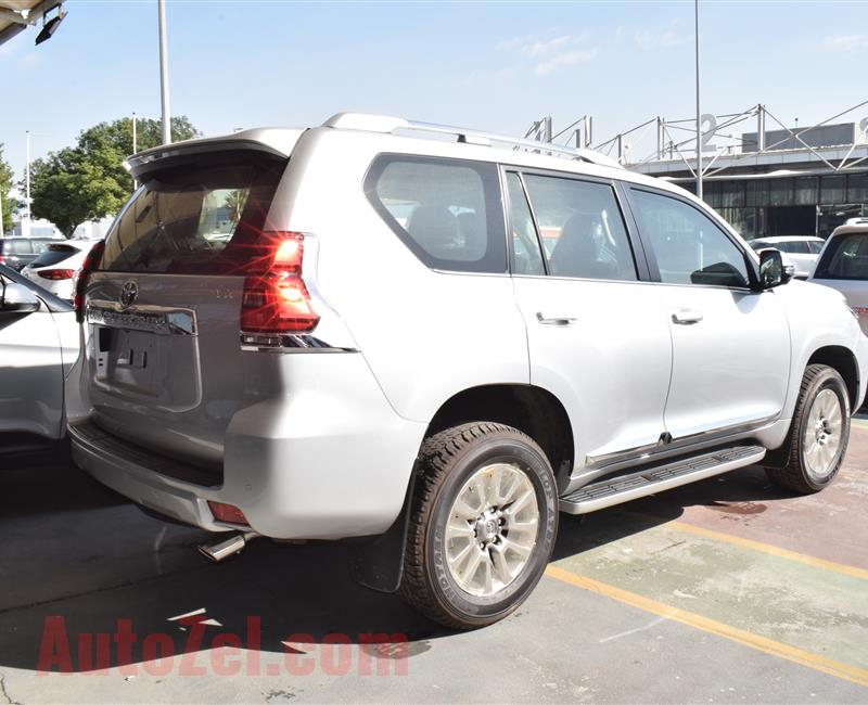 TOYOTA LAND CRUISER PRADO VX- 2020- SILVER- GCC SPECS- DIESEL