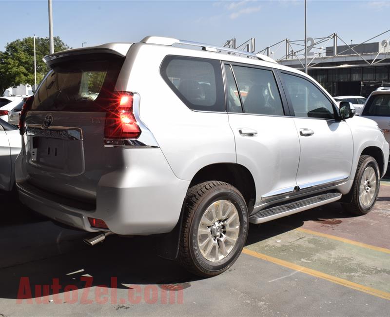 TOYOTA LAND CRUISER PRADO VX- 2020- SILVER- GCC SPECS- DIESEL