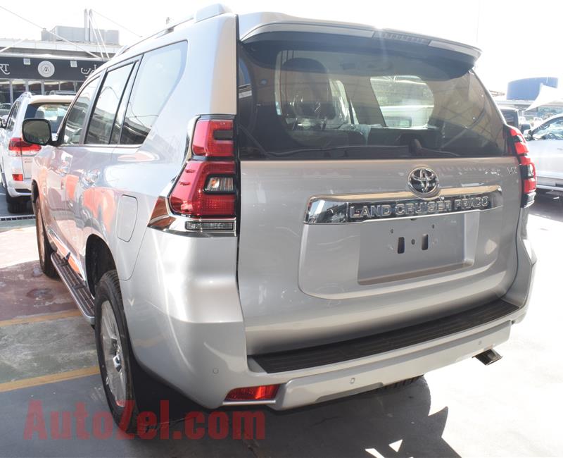 TOYOTA LAND CRUISER PRADO VX- 2020- SILVER- GCC SPECS- DIESEL