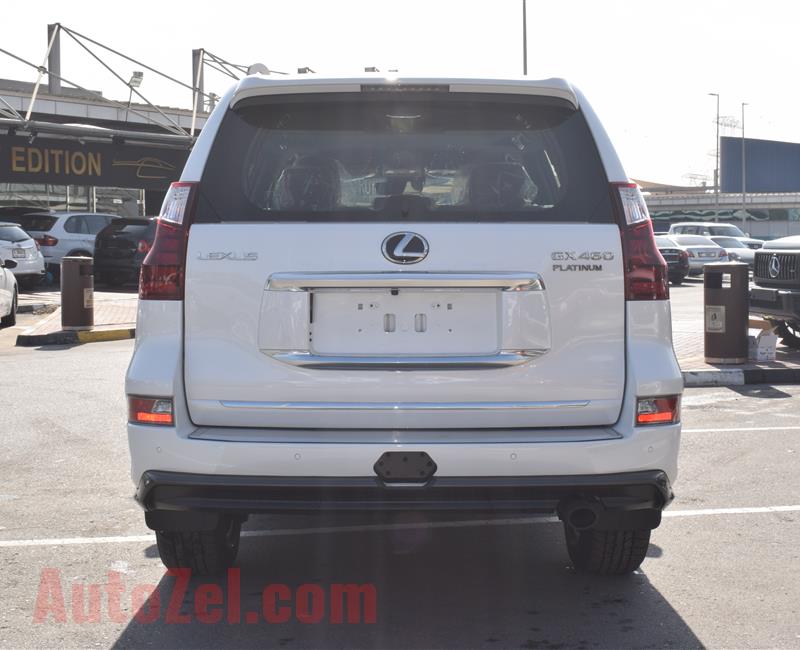 LEXUS GX460 PLATINUM- 2020- WHITE- GCC SPECS