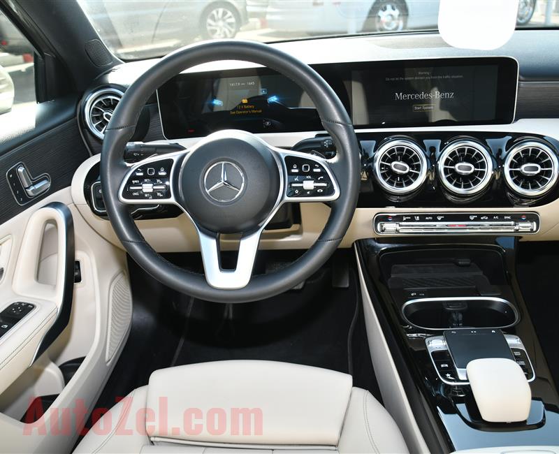 MERCEDES BENZ A220 MODEL 2019 - SILVER - 1600 MILES - CAR SPECS IS AMERICAN 