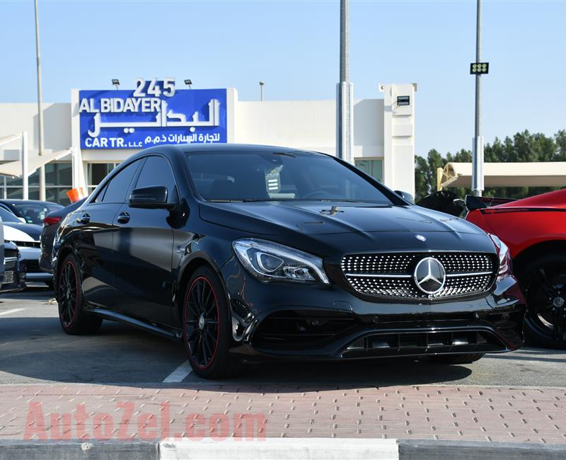 MERCEDES BENZ CLA 45  MODEL 2016 - BLACK - 42,000MILES - V4 - CAR SPECS IS AMERICAN 