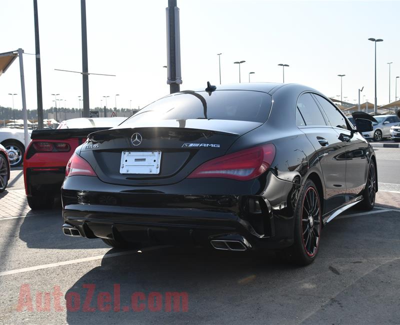 MERCEDES BENZ CLA 45  MODEL 2016 - BLACK - 42,000MILES - V4 - CAR SPECS IS AMERICAN 