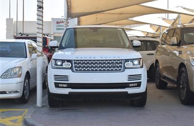 RANGE ROVER HSE MODEL 2015 - WHITE - 120,000 KM - V8 - CAR...