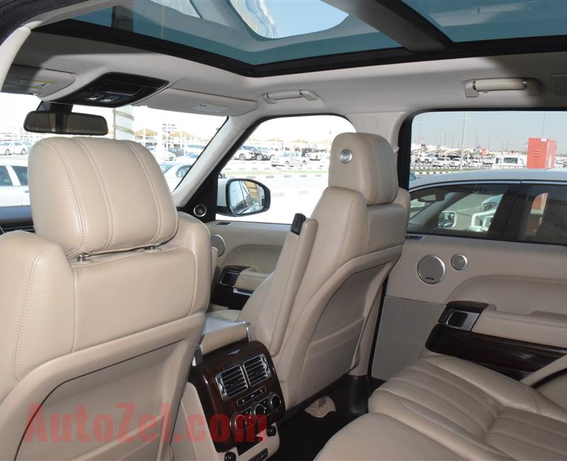 RANGE ROVER HSE MODEL 2015 - WHITE - 120,000 KM - V8 - CAR SPECS IS AMERICAN 