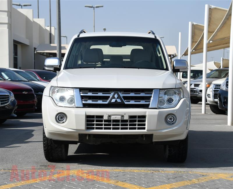 MITSUBISHI PAJERO GLS- 2013- WHITE- 40 000 KM- GCC