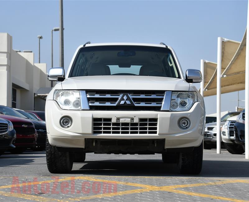 MITSUBISHI PAJERO GLS- 2013- WHITE- 40 000 KM- GCC