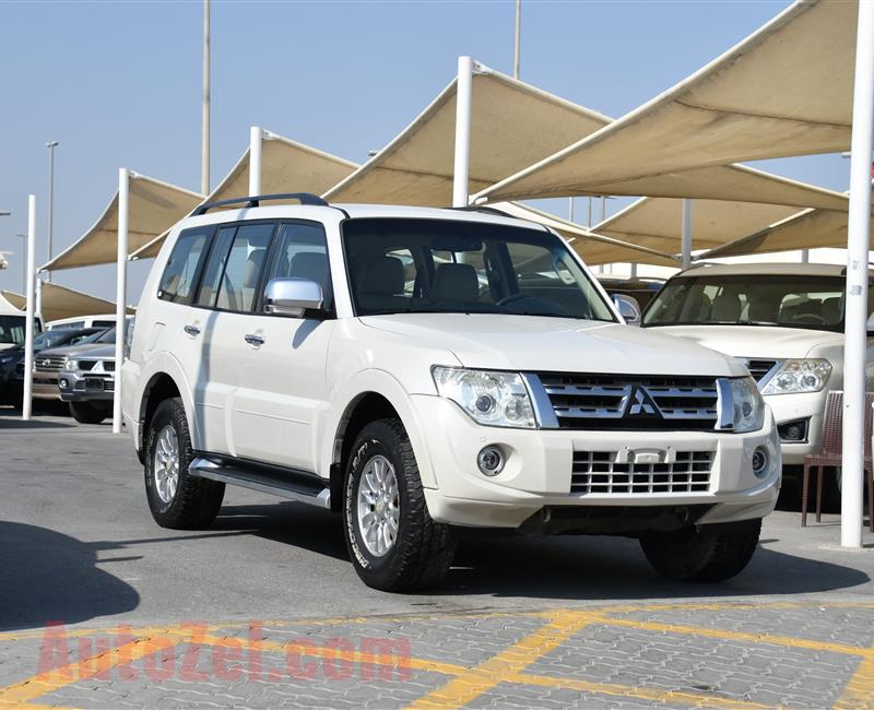 MITSUBISHI PAJERO GLS- 2013- WHITE- 40 000 KM- GCC