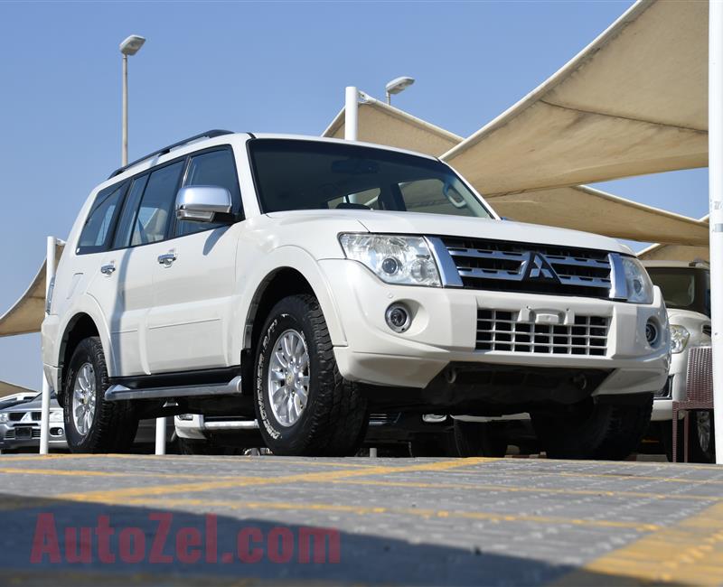 MITSUBISHI PAJERO GLS- 2013- WHITE- 40 000 KM- GCC