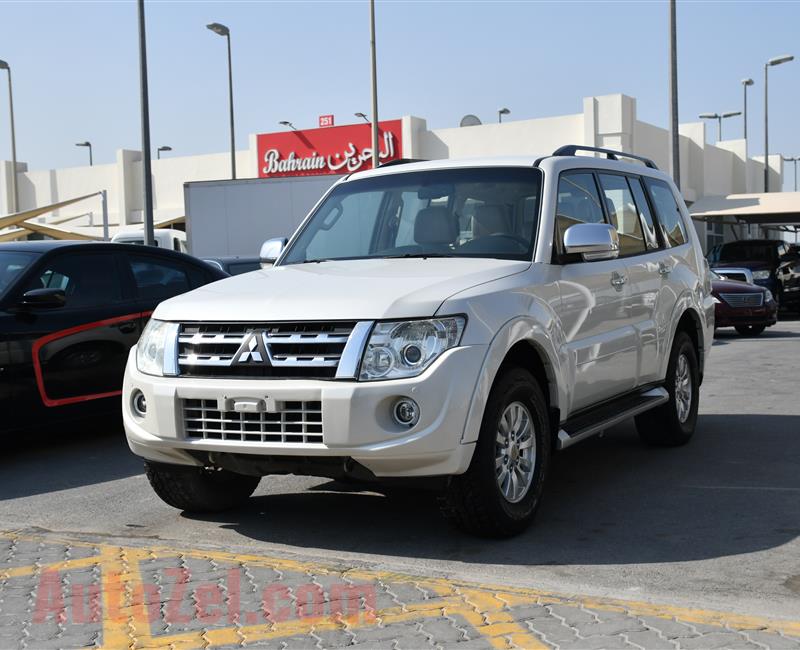 MITSUBISHI PAJERO GLS- 2013- WHITE- 40 000 KM- GCC