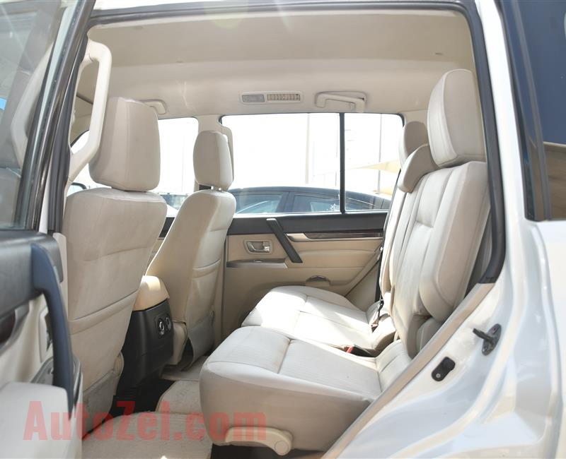 MITSUBISHI PAJERO GLS- 2013- WHITE- 40 000 KM- GCC