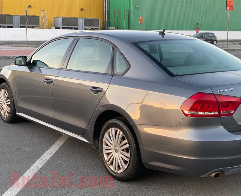 Lady Used Volkswagen Passat 2014 GCC still lovely.