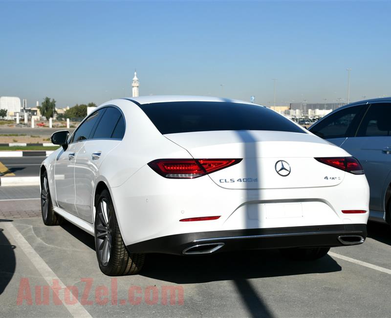 MERCEDES-BENZ CLS400- 2019- WHITE- 9 000 KM- KOREAN SPECS