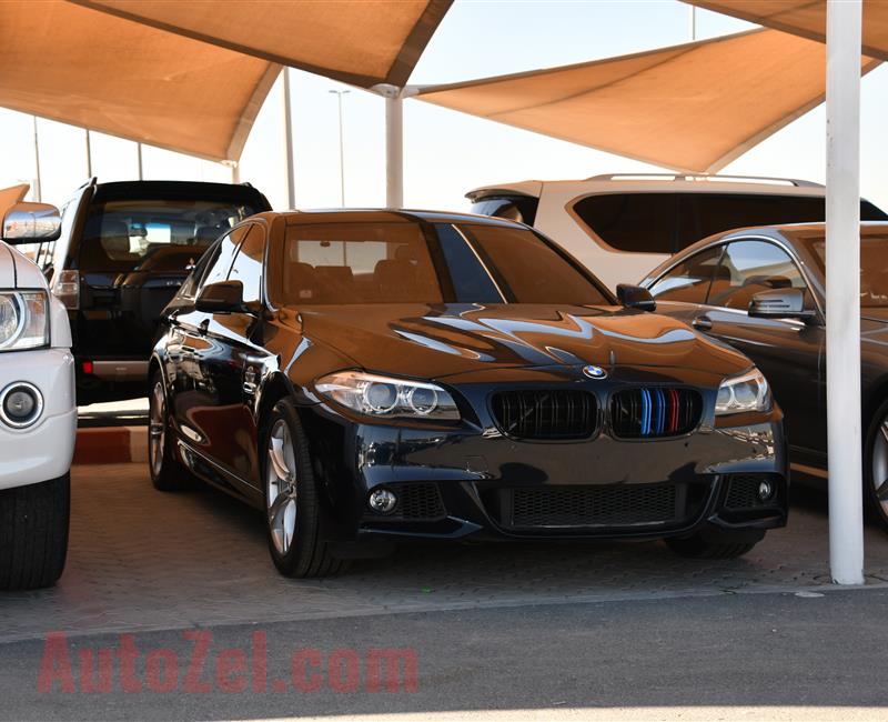 BMW 528i XDRIVE- 2015- BLACK- 63 000 KM- KOREAN SPECS