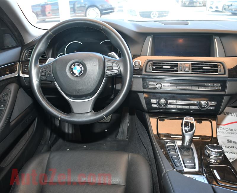 BMW 528i XDRIVE- 2015- BLACK- 63 000 KM- KOREAN SPECS
