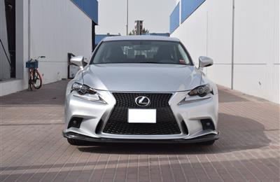 LEXUS IS250- 2015- SILVER- 30 000 KM- US SPECS