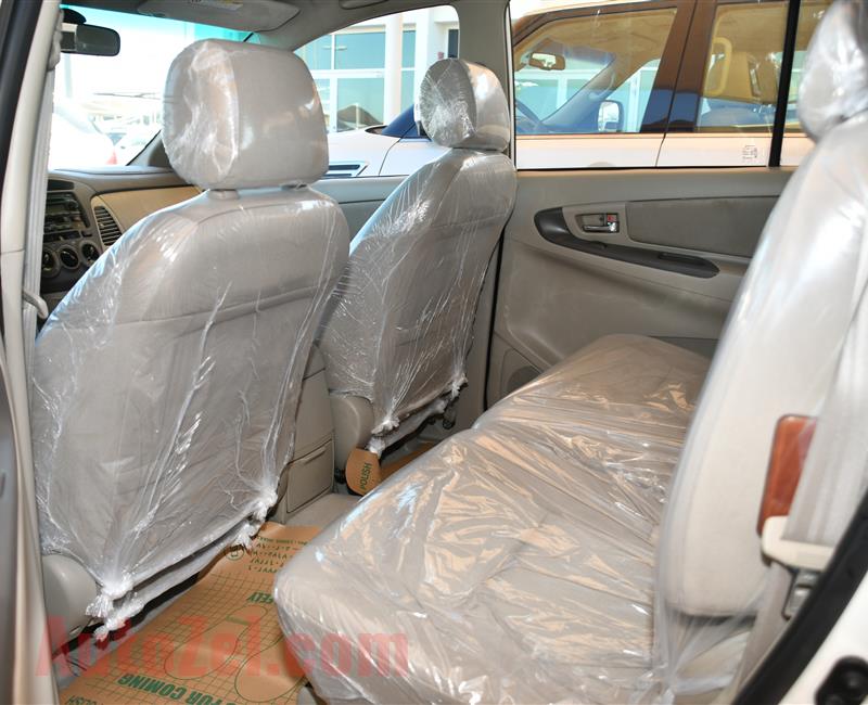 TOYOTA INNOVA- 2010- WHITE- 172 000 KM- GCC