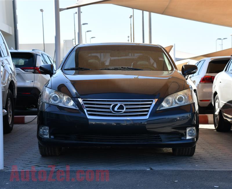 LEXUS ES350- 2010- BLACK- 120 000 KM- AMERICAN SPECS