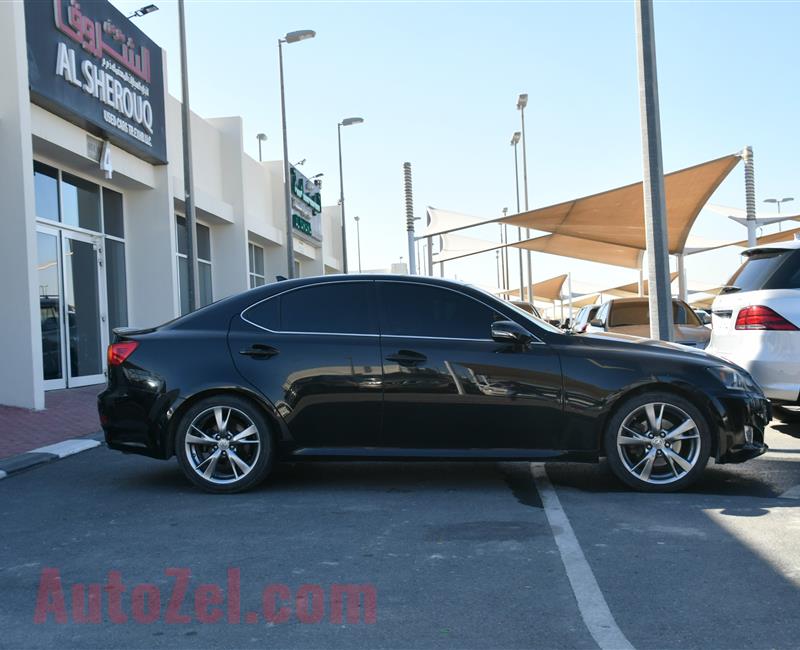 LEXUS LS250- 2010- BLACK- 80 000 KM- AMERICAN SPECS