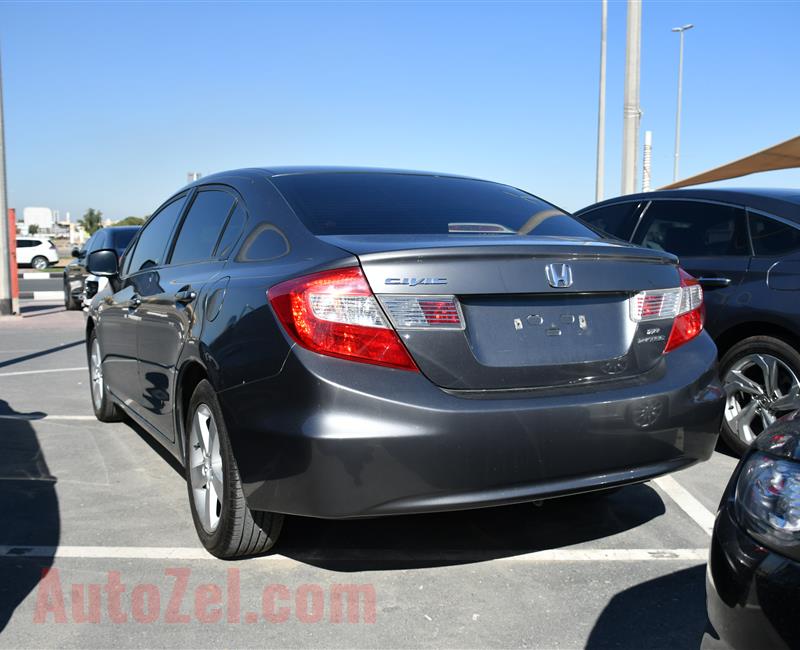 HONDA CIVIC- 2012- GREY- 121 000 KM- JAPANESE SPECS