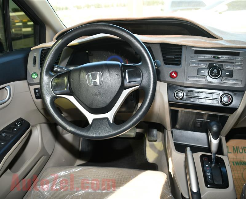 HONDA CIVIC- 2012- GREY- 121 000 KM- JAPANESE SPECS