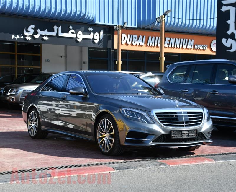 Mercedes-Benz S 500 AMG 35000Kms No Accident 2016 GCC