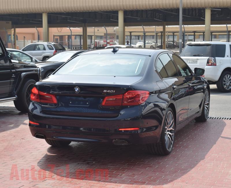 BMW 540 i Master Class Warranty and Service 2017 GCC