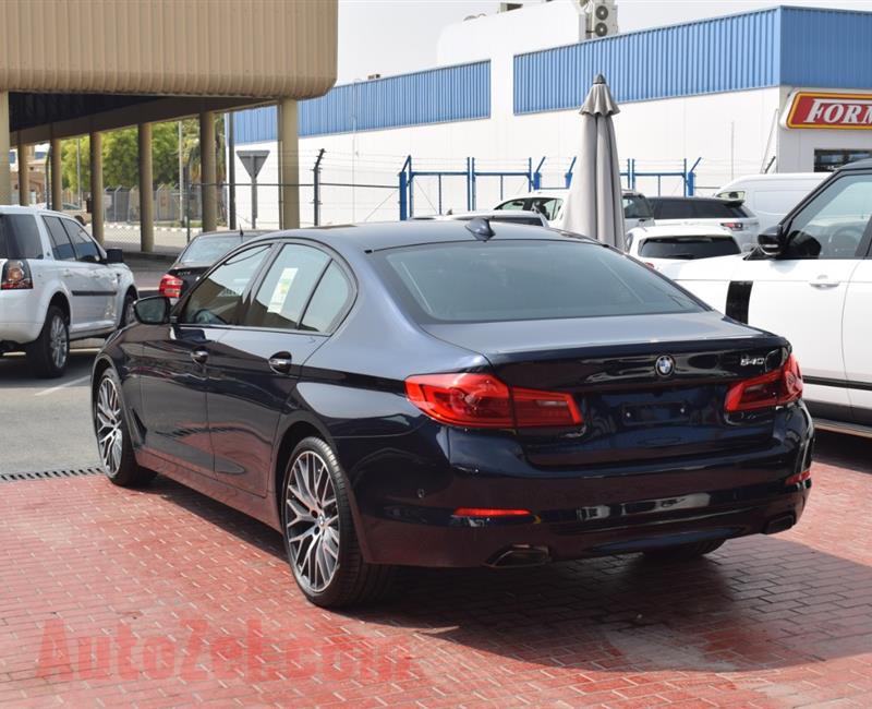 BMW 540 i Master Class Warranty and Service 2017 GCC