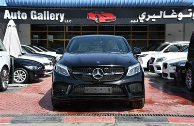 BRAND NEW MERCEDES-BENZ GLE43- 2019- BLACK- GCC SPECS