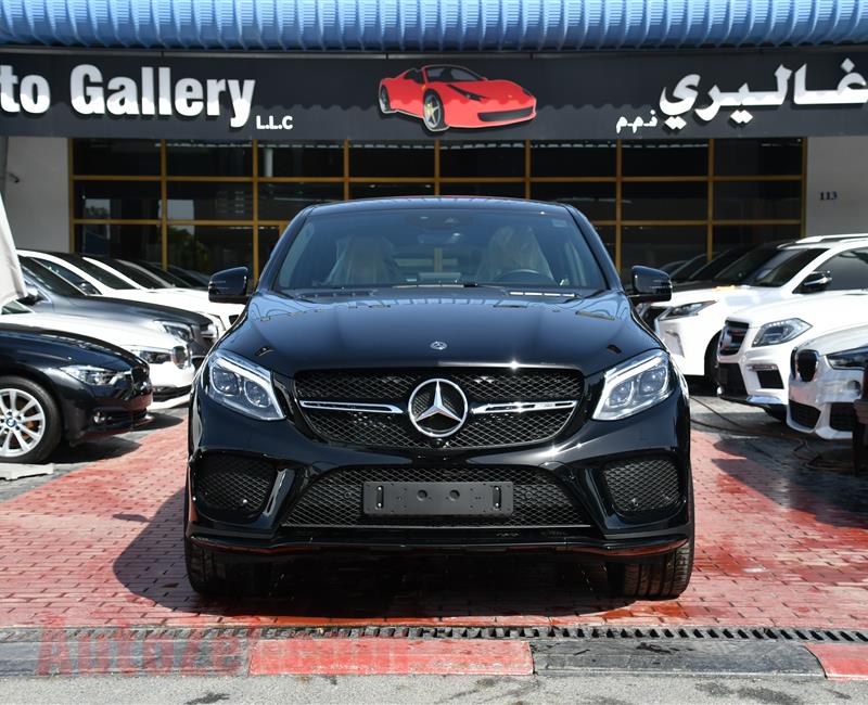 BRAND NEW MERCEDES-BENZ GLE43- 2019- BLACK- GCC SPECS