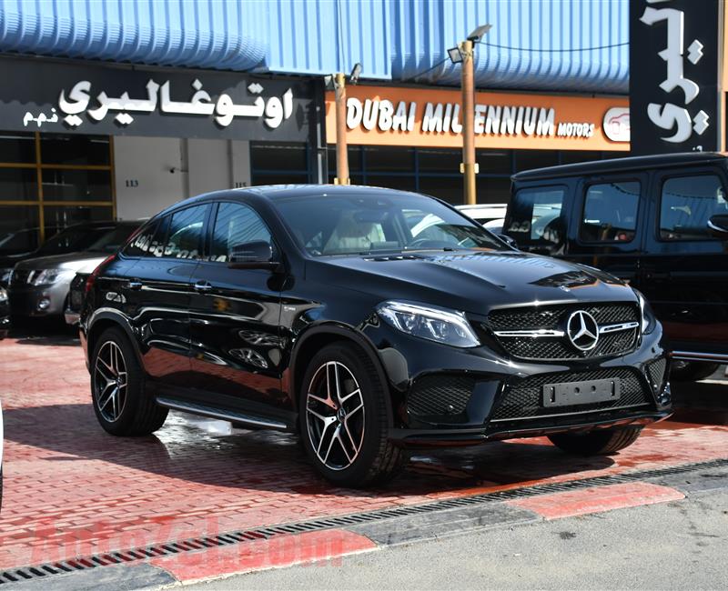 BRAND NEW MERCEDES-BENZ GLE43- 2019- BLACK- GCC SPECS