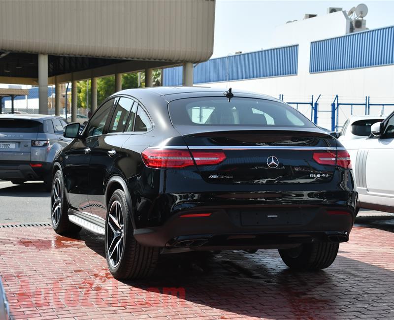 BRAND NEW MERCEDES-BENZ GLE43- 2019- BLACK- GCC SPECS