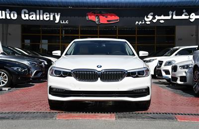 BRAND NEW BMW 520i- 2019- WHITE- GCC SPECS