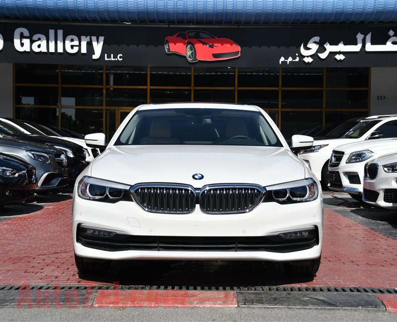 BRAND NEW BMW 520i- 2019- WHITE- GCC SPECS