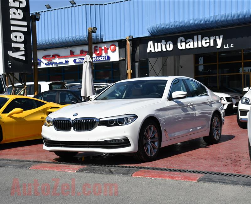 BRAND NEW BMW 520i- 2019- WHITE- GCC SPECS