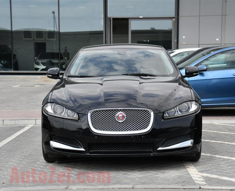 JAGUAR XF- 2014- BLACK- 110 000 KM- GCC