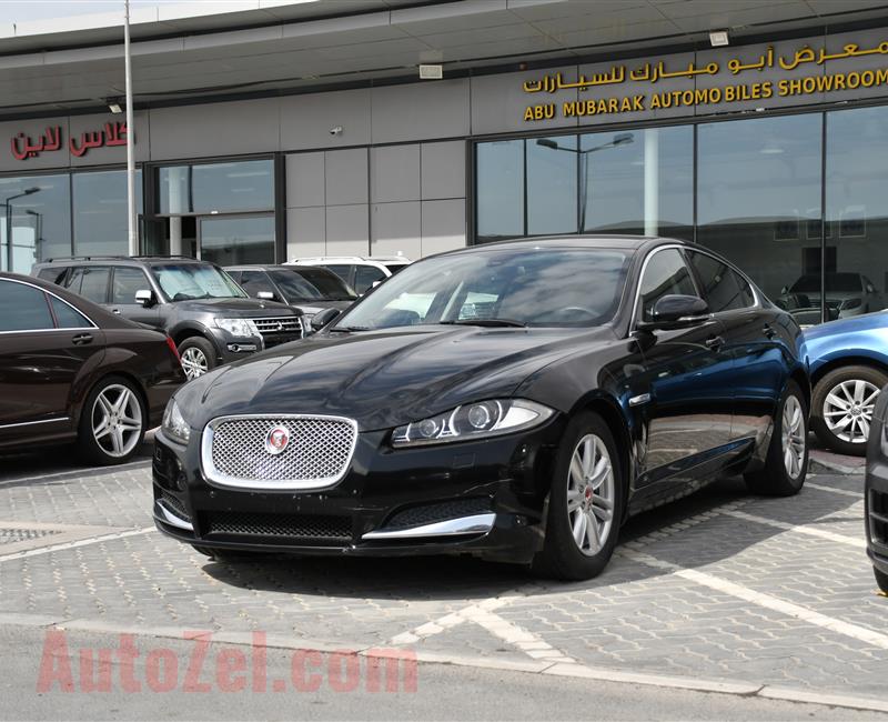 JAGUAR XF- 2014- BLACK- 110 000 KM- GCC