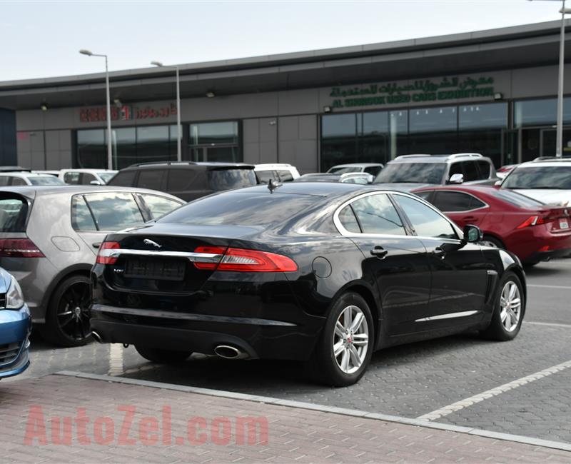 JAGUAR XF- 2014- BLACK- 110 000 KM- GCC