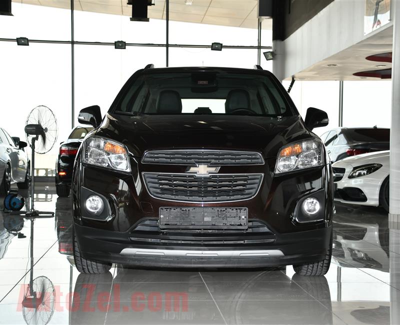 CHEVROLET TRAX LTZ- 2015- BROWN- 113 000 KM- GCC, FULL OPTION