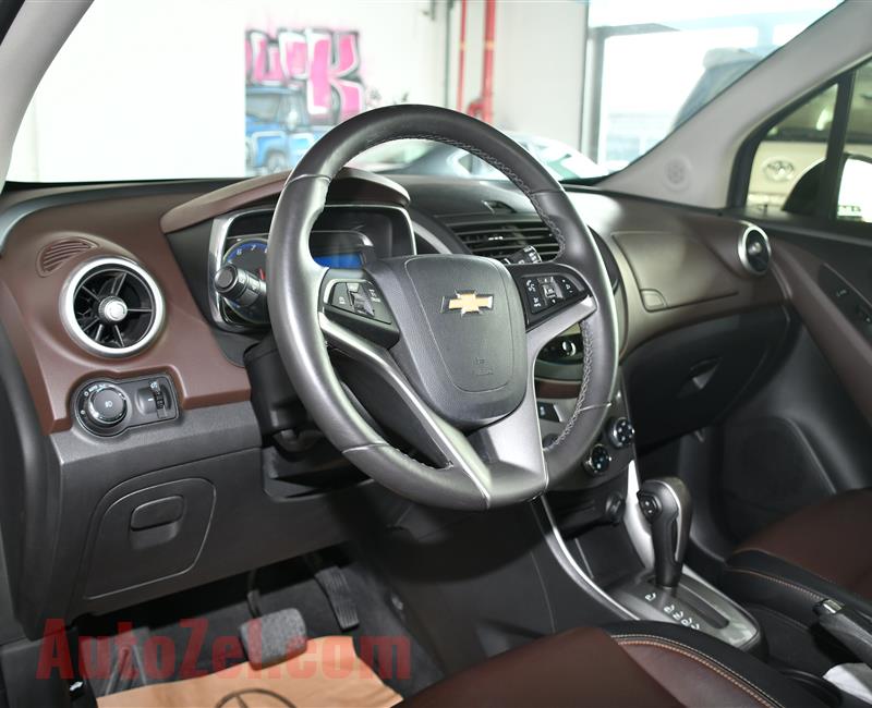 CHEVROLET TRAX LTZ- 2015- BROWN- 113 000 KM- GCC, FULL OPTION