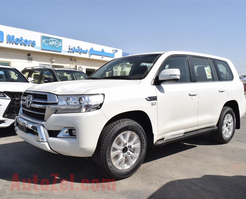 TOYOTA LAND CRUISER VX 5.7- 2020- WHITE- GCC SPECS