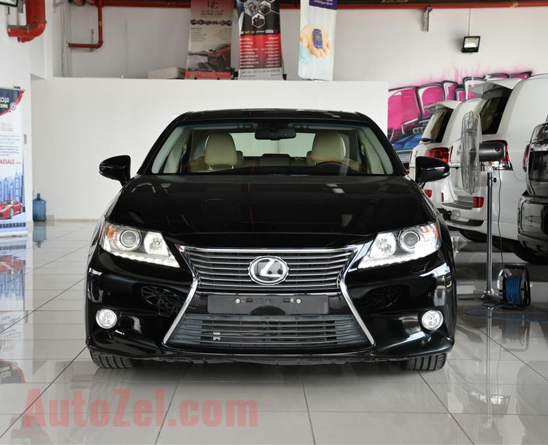 LEXUS ES350- 2013- BLACK- 215 000 KM- GCC